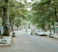 Une rue du Cap Saint-Jacques