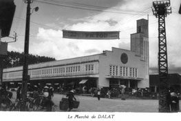 Dalat Market in 1952