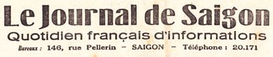 Journal de Saïgon quotidien français d'informations