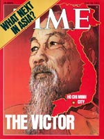 Time magazine avec en couverture Ho Chi Minh