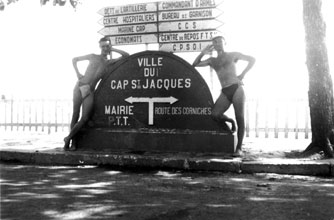 Plage des Cocotiers Cap St. Jacques 1960