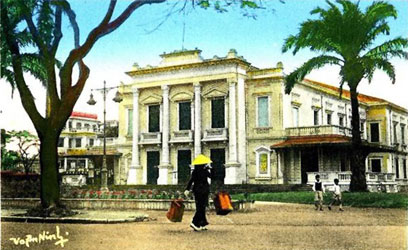 Théâtre de Haïphong en 1954