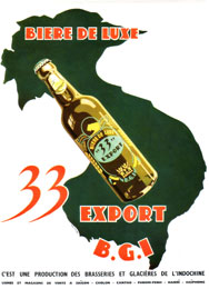 Bière 33 Indochine
