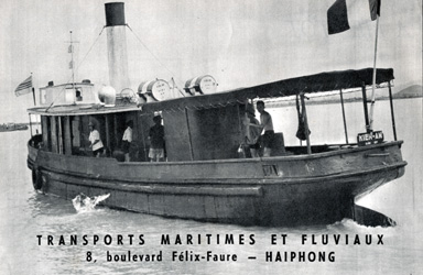 >Transports Maritimes et Fluviaux Haiphong