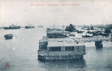 Le port de Commerce de Haiphong