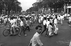 Saigonnais sur le boulevard Charner