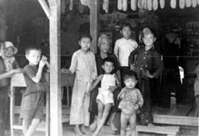 Famille de commerçant vietnamien