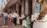 Le marché aux Tissus Haïphong 