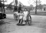 Cyclo Pousse Haïphong en 1953