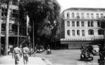 French soldiers in Catinat Street Saigon 1951
