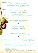 Grand Bal Annuel du Cercle Saigonnais 1955