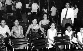 Gala de danse au CSS organisé en 1964 par madame Bachet