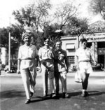 Soldats Français dans Saigon en avril 1950