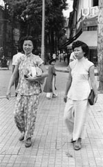 Vietnamiennes rue Catinat Saïgon