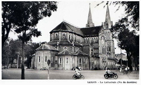 La cathédrale de Saïgon