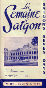 La semaine a Sa�gon en 1961
