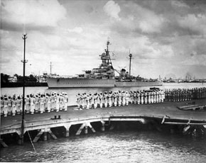 Le Croiseur Montcalm Saïgon 1954