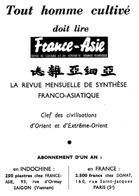 France-Asie Saïgon