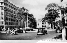 Corner of the Bonard Boulevard and Charner Boulevard Saigon
